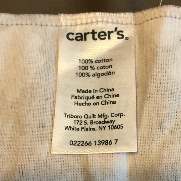 Carter’s Receiving Blanket Sheets Baby Kids Unisex Dream EUC - Picture 6 of 6